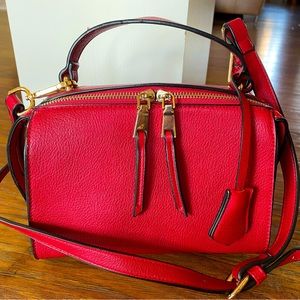 Vegan Leather Red Purse- Excellent Condition!!